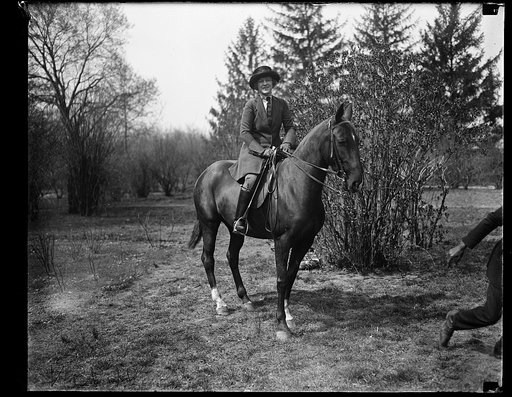 Woman on horse