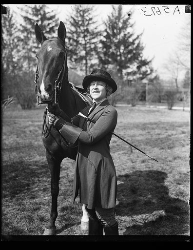 Woman and horse