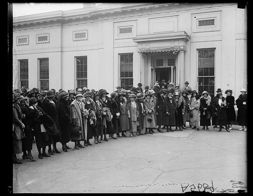 Good will delegation to France at White House, Washington, D.C.