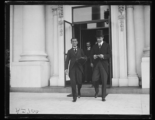 New Siamese Minister to the U.S. with Robert Woods Bliss [White House, Washington, D.C.