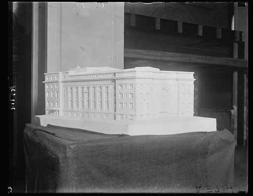 Model of office building