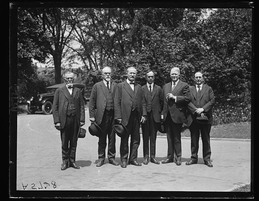 Southern Tariff Commission calling on Pres. Harding