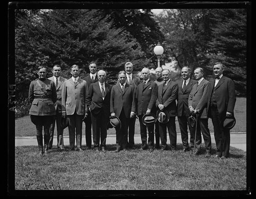 Group; Dwight Davis, 3rd from left
