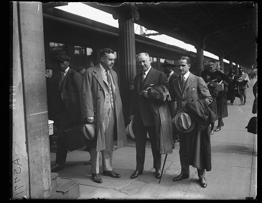 Atty. Gen. Harry M. Daughtery at Union Station