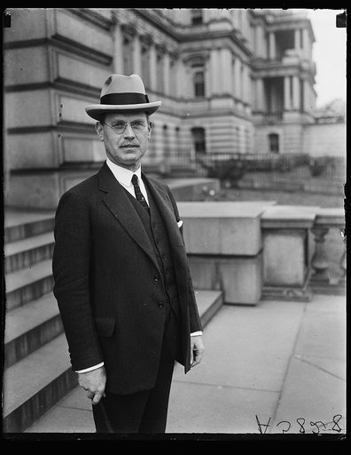Man at State, War and Navy Building. Washington, D.C.