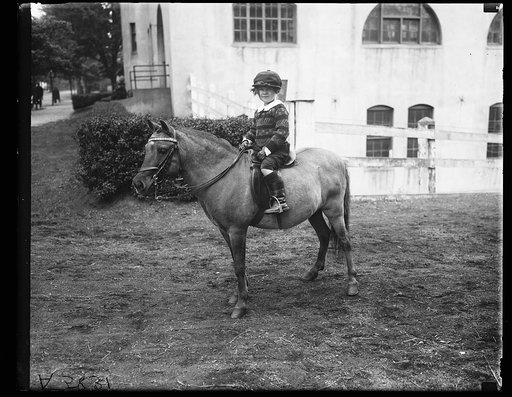 Child on horseback