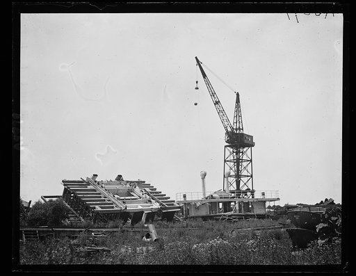 How vessels are destroyed in the Virginia shipyards. Alex, Va.