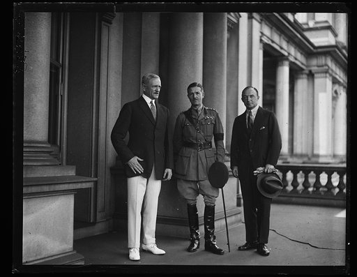 John J. Pershing, left