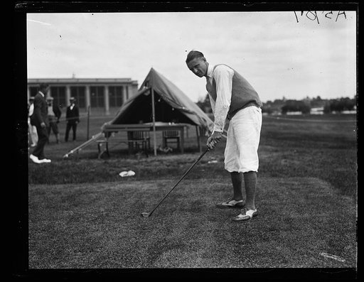 Dick Walsh of N.Y., winner of 1923 Nat'l Public Park Golf Tournament