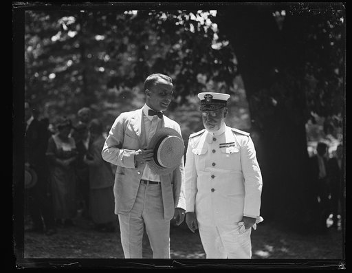 Theodore Roosevelt, Jr., left