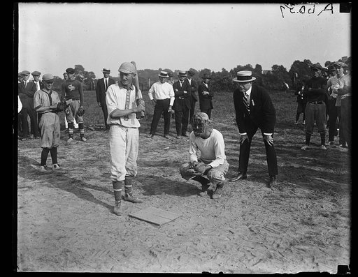 Baseball; Albert Ritchie, right