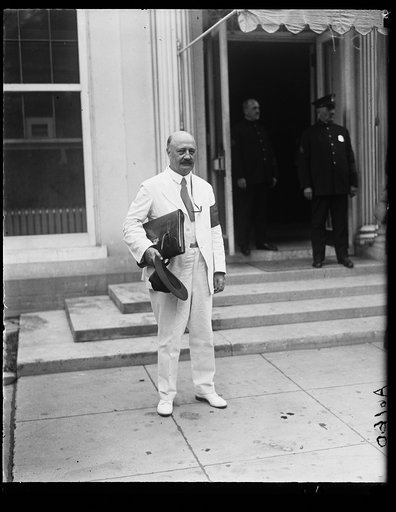 Man at White House, Washington, D.C.