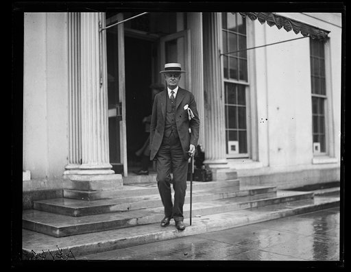 Man at White House, Washington, D.C.