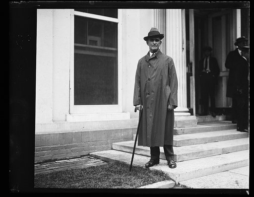 Man at White House, Washington, D.C.