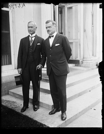 ...] Ante Tressick [...] Minister from Serbia introduced to Pres. by Asst. Secy. of State J. Butler [White House, Washington, D.C.