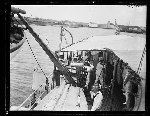 Navy on boat