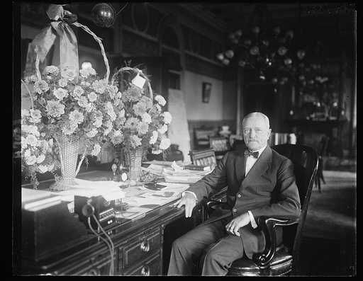 Gen. John J. Pershing celebrating 63rd birthday