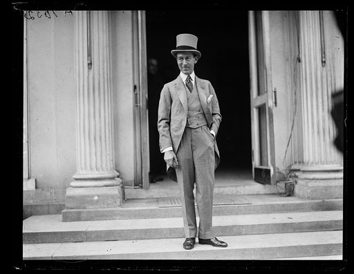 Man at White House, Washington, D.C.