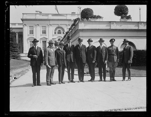 Group at White House, Washington, D.C.