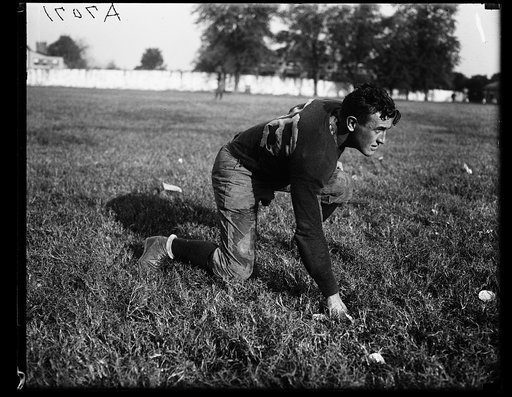 ...]my Thomp[...] tackle, G.T. [i.e., Gerogetown] football team