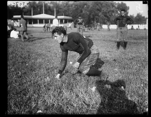 Tackle. G.T. [i.e., Georgetown] football team