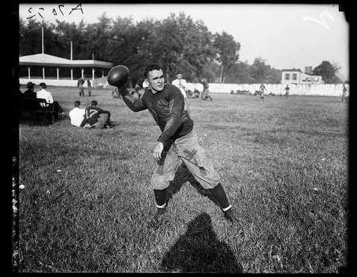 Paul Byrne, full back, G.T. [i.e., Georgetown] football team