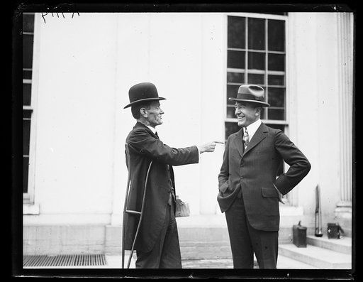 Men at White House, Washington, D.C.