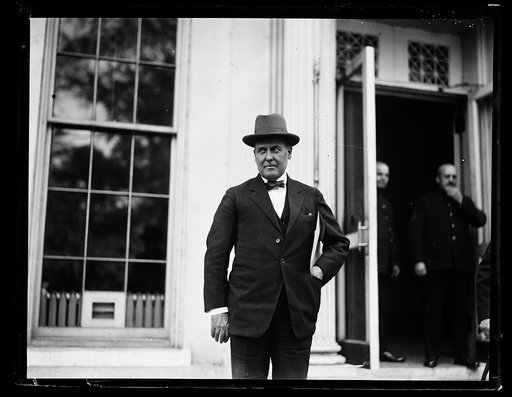 Man at White House, Washington, D.C.
