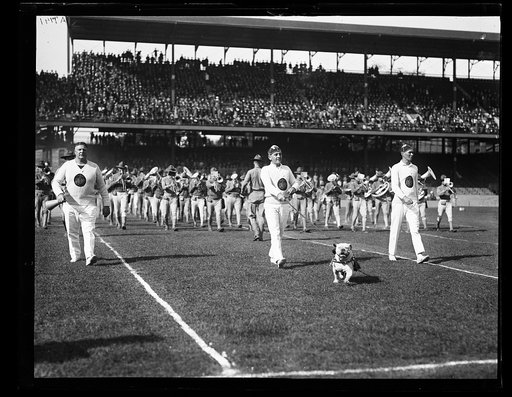 Marching band at Georgetown game