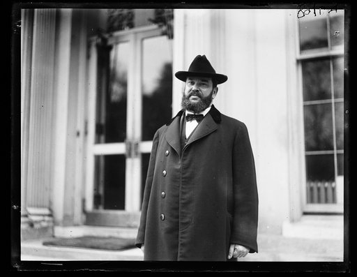 Man at White House, Washington, D.C.
