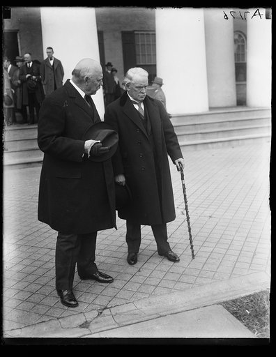 John W. Weeks and David Lloyd George