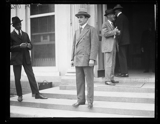 Man at White House, Washington, D.C.