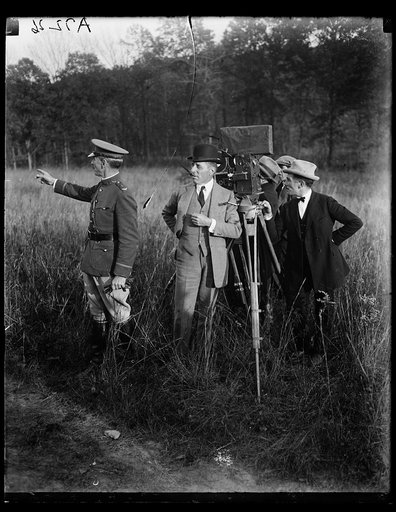 Motion picture film crew
