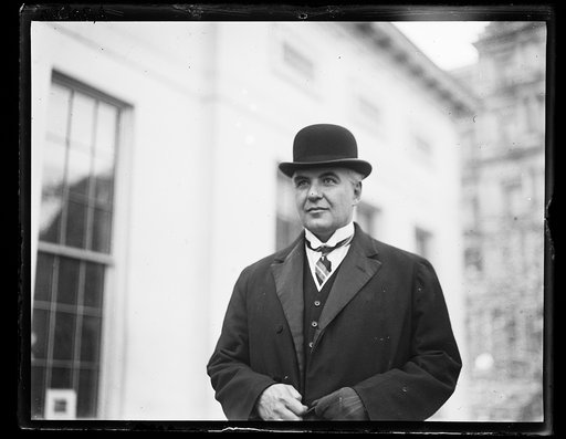 Man at White House, Washington, D.C.