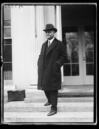Man at White House, Washington, D.C.