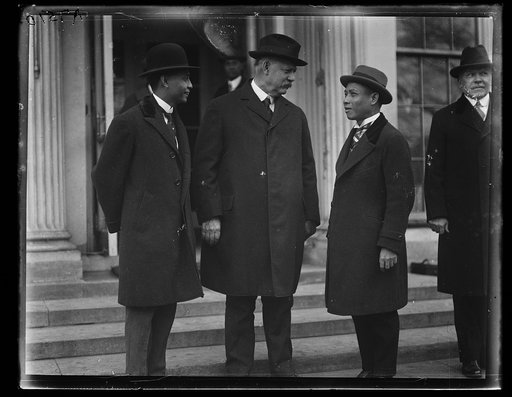 John W. Weeks and group. White House, Washington, D.C.
