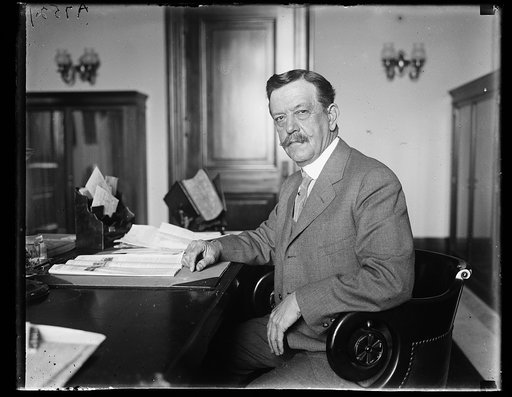 Ellison D. Smith? at desk