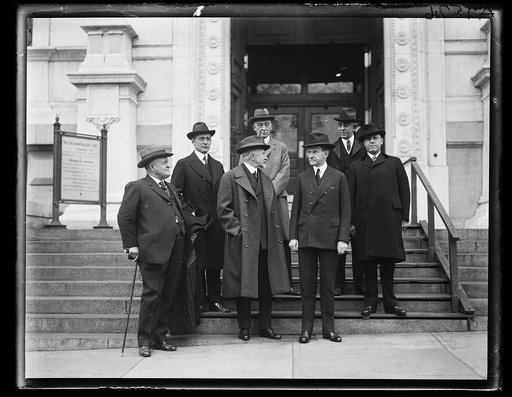 Calvin Coolidge and group