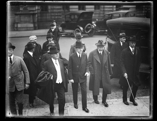 Calvin Coolidge and group