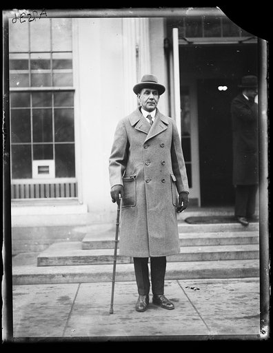 Man at White House, Washington, D.C.