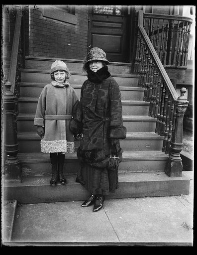 Mrs. Izetta Jewel and daughter