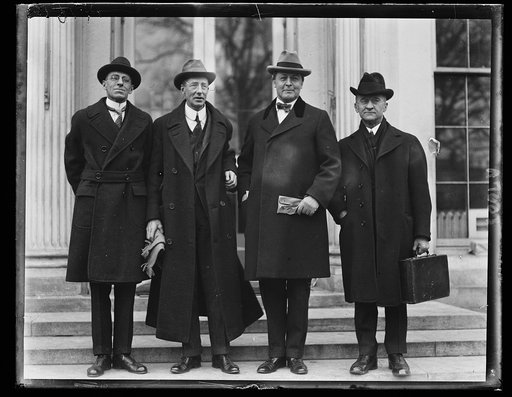Committee reported to Pres. Coolidge on progress being made to [...] for leprosy at the Corille [...