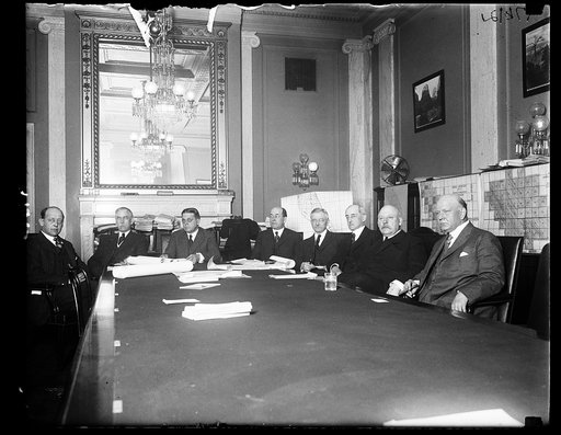 Denby and Weeks testified before the first meeting this year of the Committee on the Reorganization Admin. Branch of the Gov.