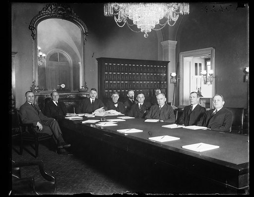Senate Committee investigating [...]ion of Sen. E.B. Mayfield in session at the Capitol