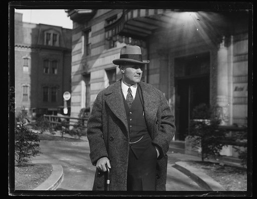 Tex Rickard, famous promoter [...] in connection with a [...] to bring the Demo. Nat'l Convention to Madison Square Garden, N.Y.