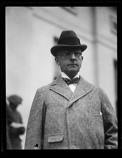 B. Ogden Chisolm, recently appointed Internat'l Prison Commissioner by Coolidge [White House, Washington, D.C.