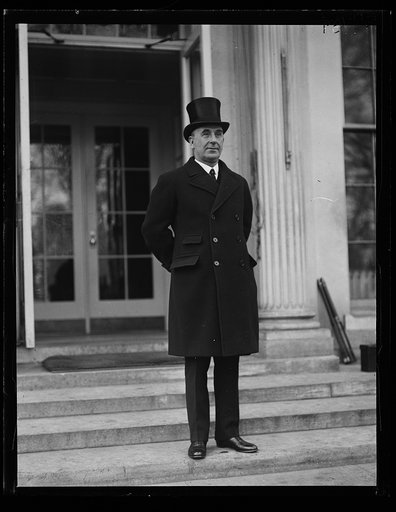 Man at White House, Washington, D.C.