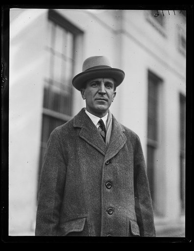 Man at White House, Washington, D.C.