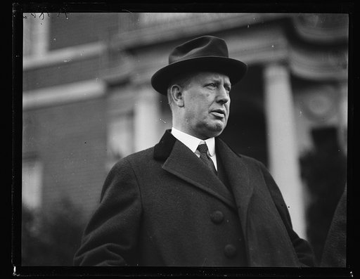 Man at Woodrow Wilson House, Washington, D.C.