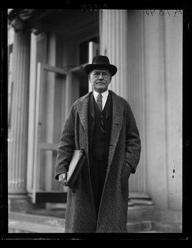 James R. Garfield, son of the former Pres., attending the reclamation meeting called by Secy. Work